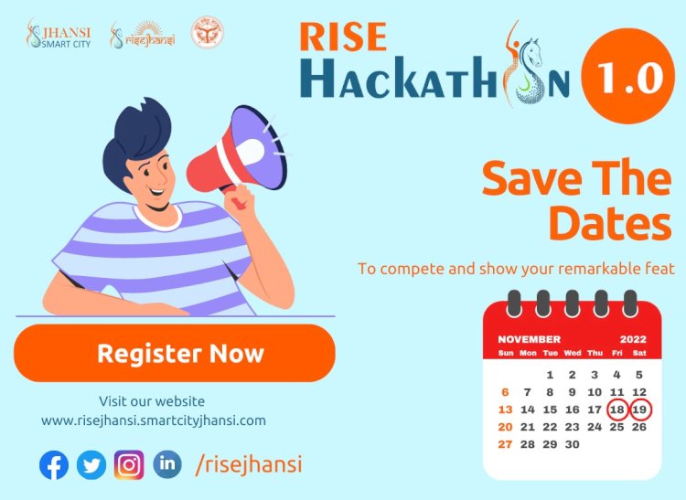 Uttar Pradesh’s biggest hackathon in Jhansi is on 18 & 19 November 2022