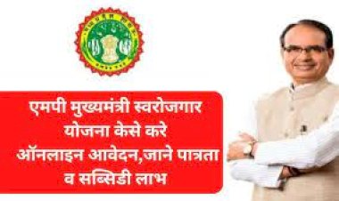 How MP Mukhyamantri Swarojgar Yojana will be beneficial for Startups?