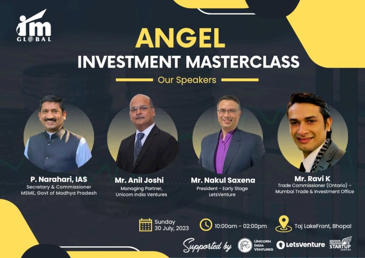Join Business Titans of Madhya Pradesh for an Exclusive Angel Investment MasterClass in Bhopal.