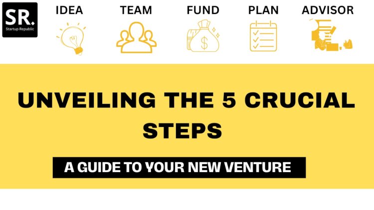 How to Catapult Your Startup to Success: Unveiling the 5 Crucial Steps