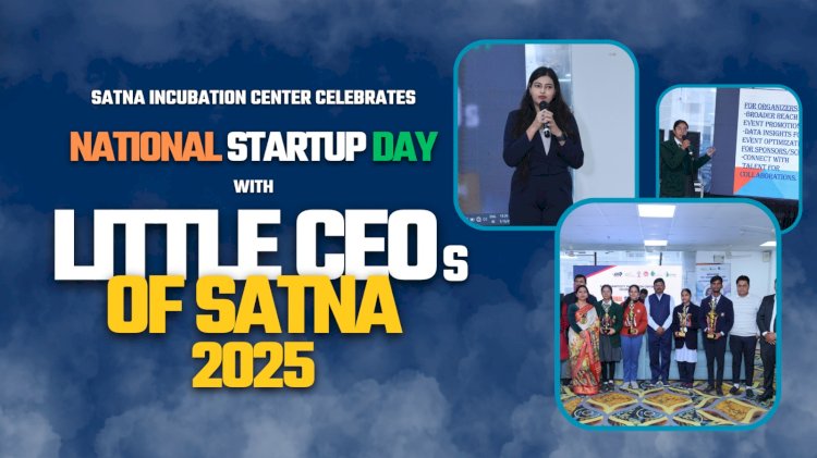 National Startup Day Celebration at Satna Incubation Center